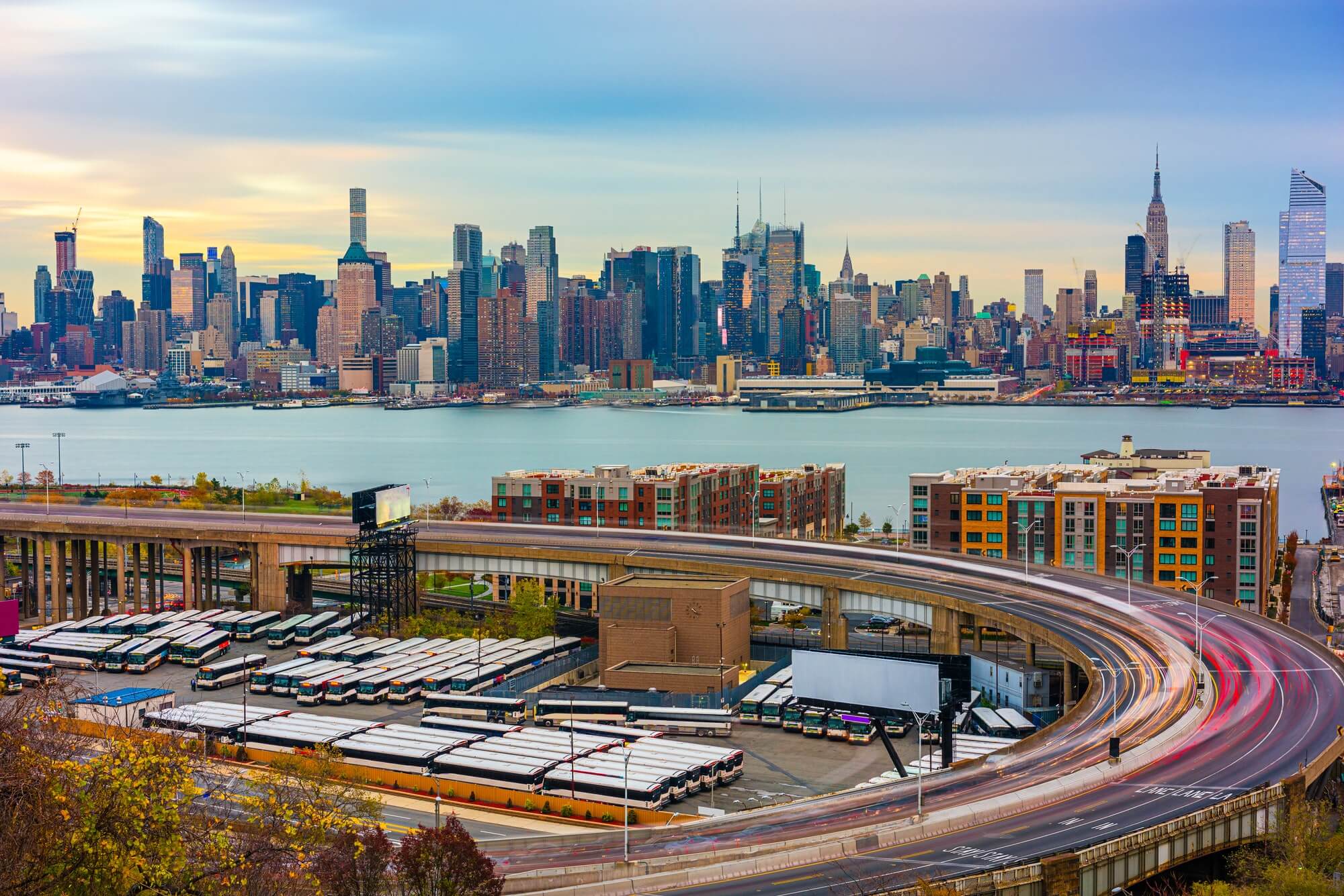 New York City Skyline from New Jersey