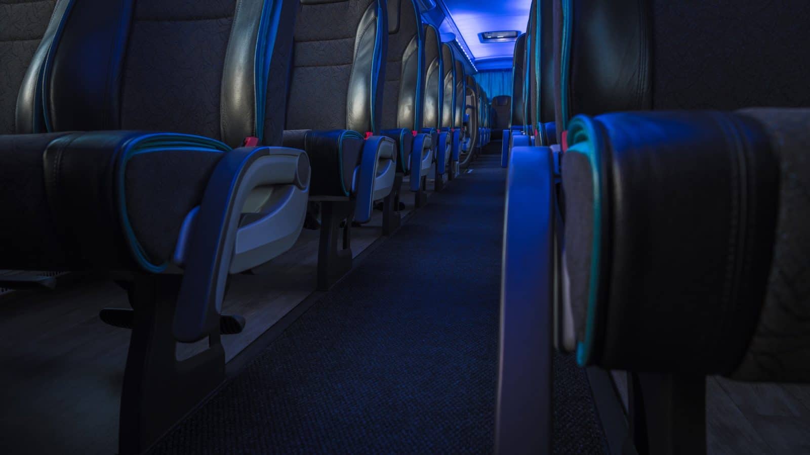 Modern Comfortable International Shuttle Coach Bus